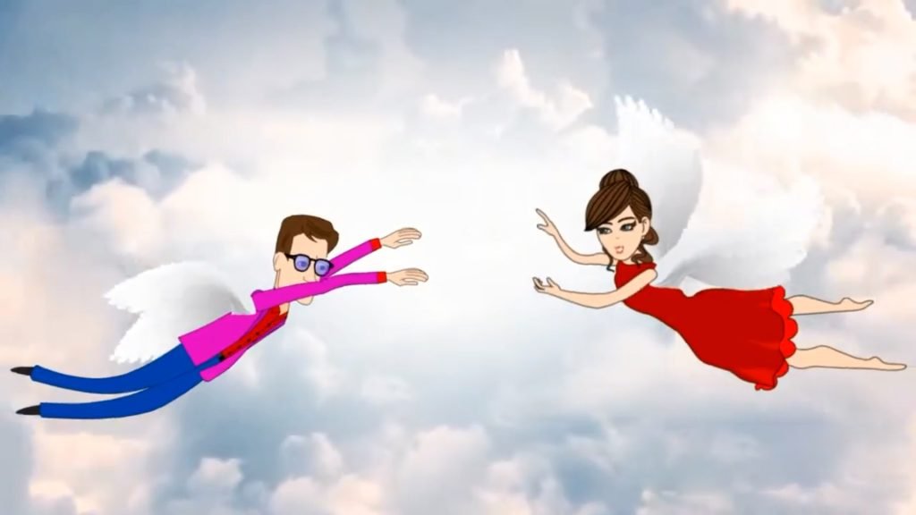 Cool Song with 2D Animated Characters Disco Dance Creative Marketing video by Graphite Work