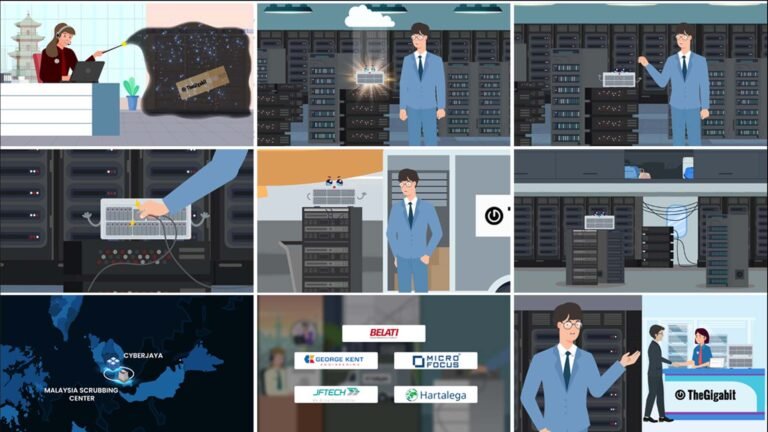 Server Chain - Cartoon Explainer Video Service