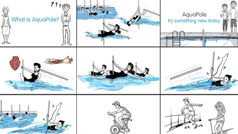 Pool Exercise - Whiteboard Explainer video service