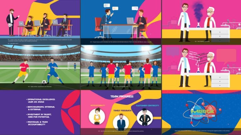 Merck-2D-Vector Storyboard 2