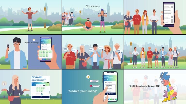 Fitness Storyboard for Explainer Video