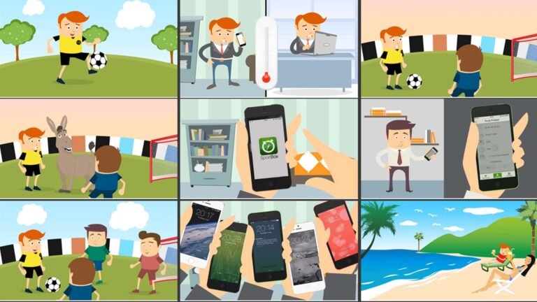 Mobile App Storyboard