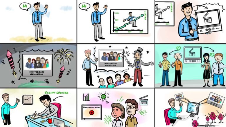 About US - Whiteboard Storyboard