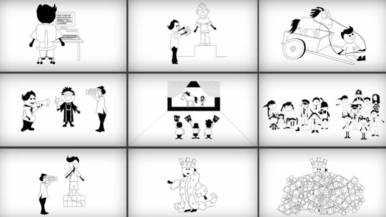 Simple Character Storyboard