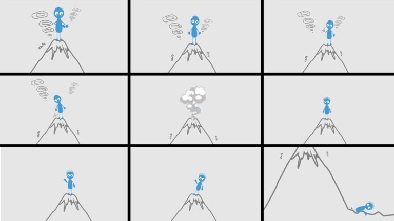 Stick Character Storyboard