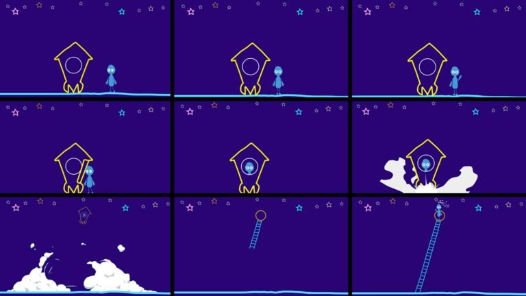 Stick Character Storyboard