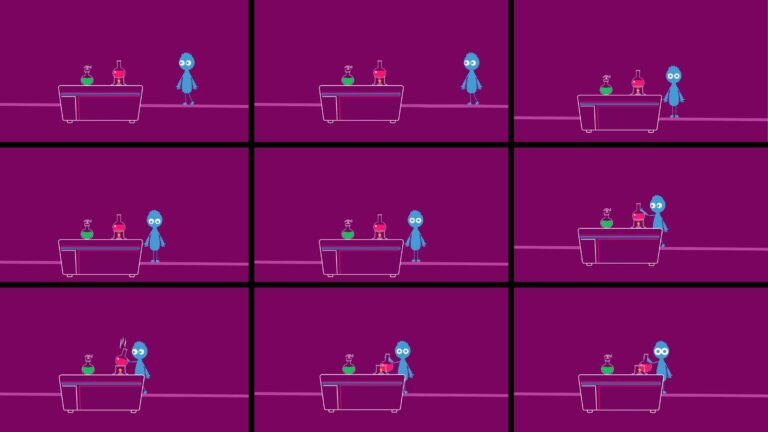 Stick Character Storyboard