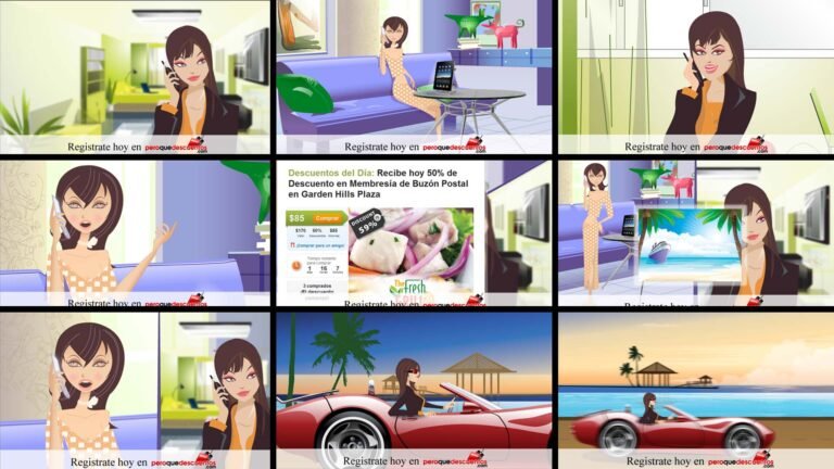 Cartoon Style Storyboard
