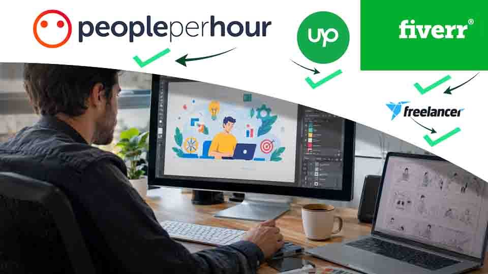 Freelancers blog background